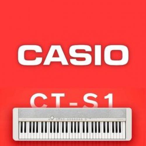 คีย์บอร์ดไฟฟ้า Casio CT-S1 พร้อมคอร์สเรียนเปียโนออนไลน์ตลอดชีพ