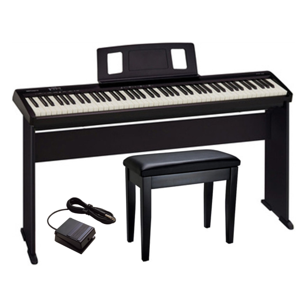 แพคเกจเปียโนไฟฟ้า ROLAND FP-10 full set พร้อมคอร์สเรียนเปียโนออนไลน์ 365 วัน (รายปี)